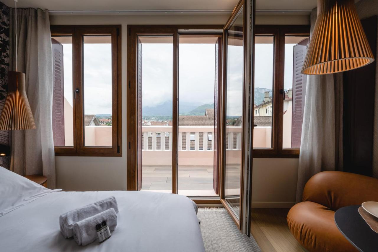 Le Nid Du Favre I - Charming Studio With Stunning Lake View Annecy Exterior photo