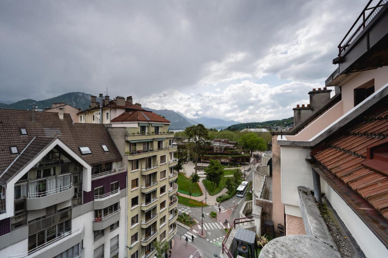 Le Nid Du Favre I - Charming Studio With Stunning Lake View Annecy Exterior photo